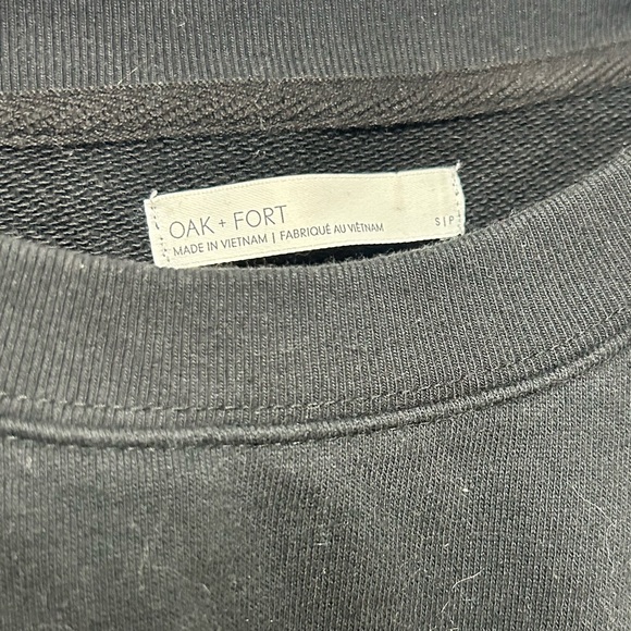 OAK + FORT Crop Top - SIZE S - Picture 3 of 3